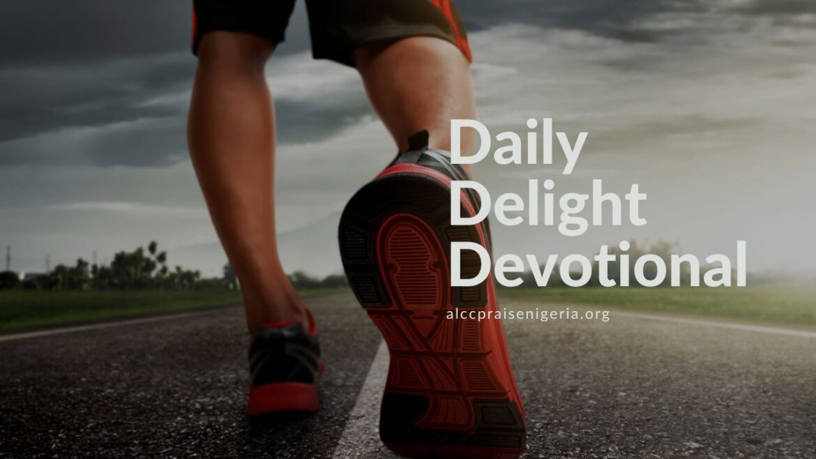 Daily Delight Devotional - Press On