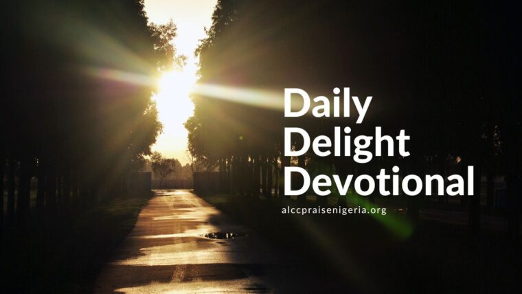 Daily Delight Devotional - The Anointing