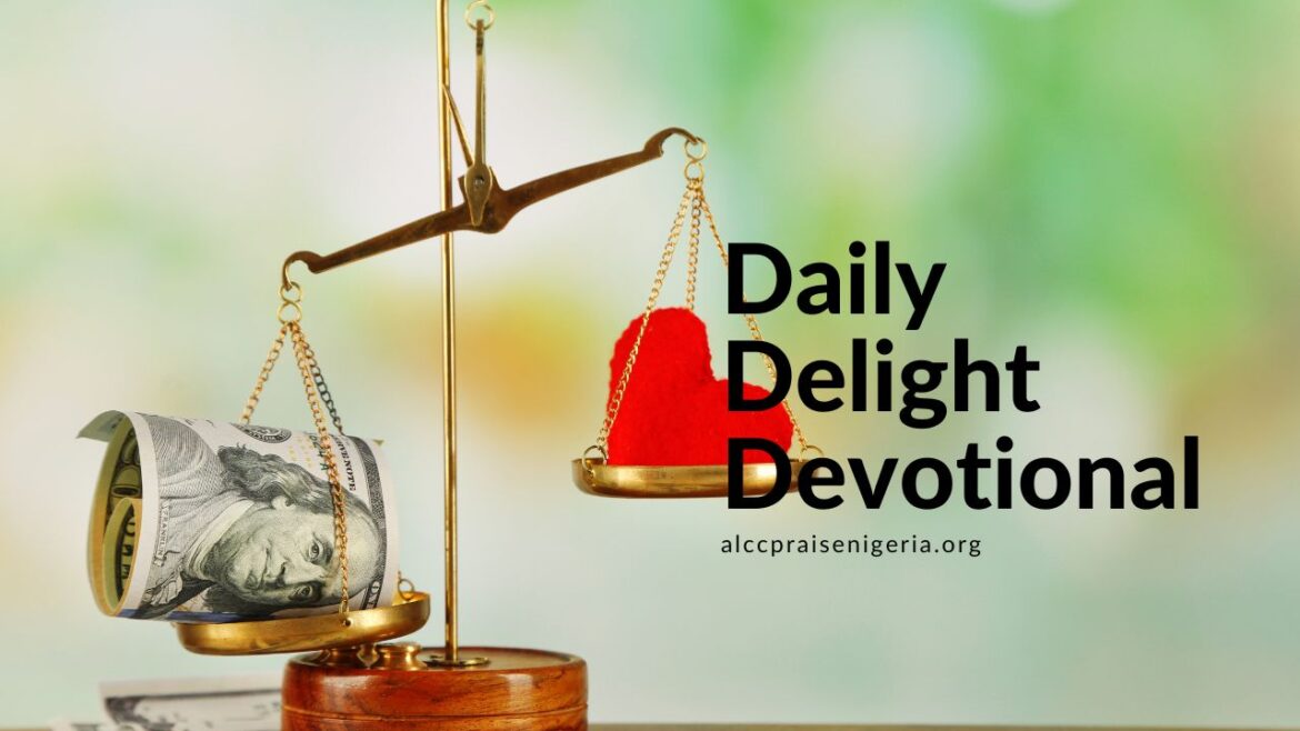 Daily Delight Devotional - One Thing