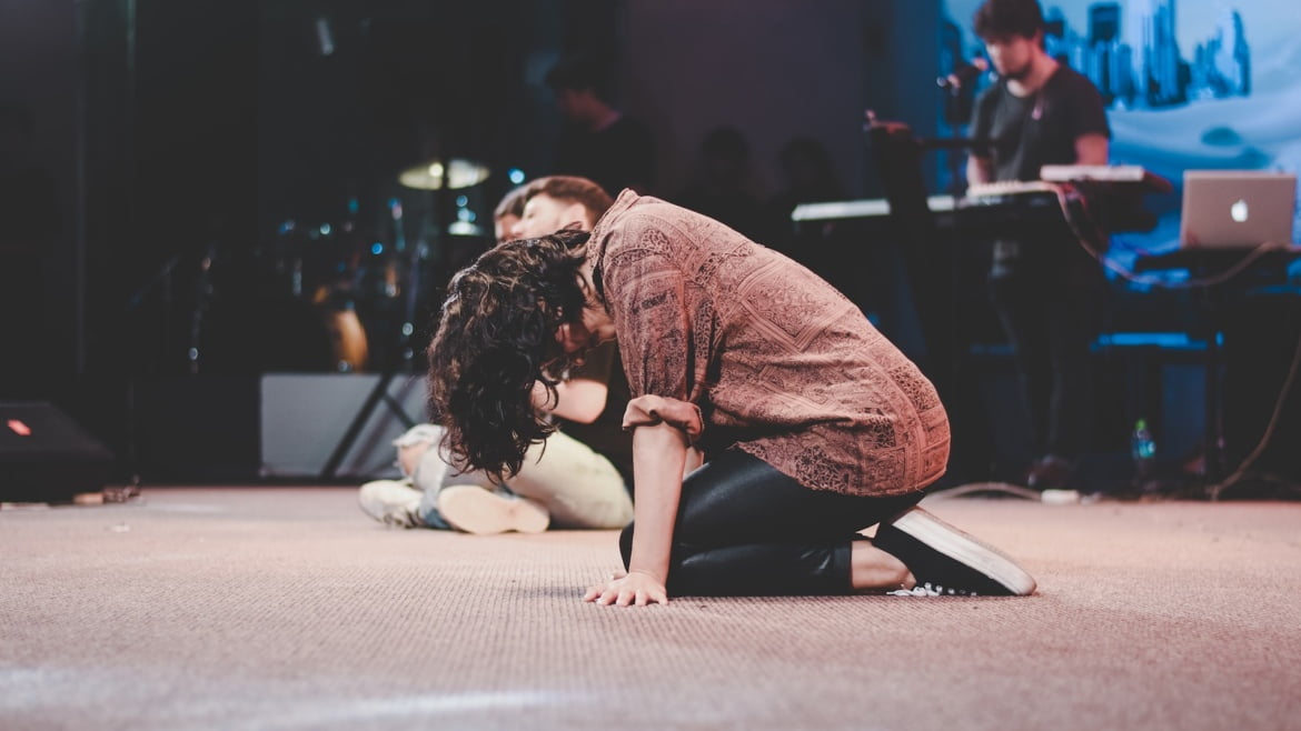 woman praying, fire power, prayer posture, resist the resistance, pray again,